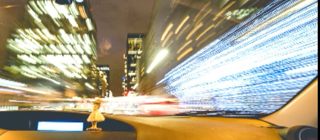 Hyper Driving: Long Exposure Experiments from the Driver's Seat