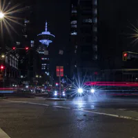 Night Light Trails